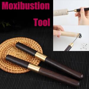 5/10Pcs 샌달우드 뜸 용 쑥 스틱이 포함된 휴대용 도구, 따뜻한 침술 경락 통증 완화