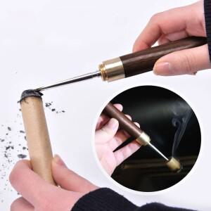 산달우드 뜸 핸드 도구 쑥 스틱 액세서리 요법 따뜻한 침술 경락 통증 완화 건강 관리