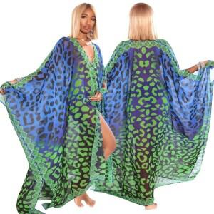 여성용 V넥 인쇄 아프리카 드레스, 보헤미안 맥시 기모노 비키니, 홀리데이 비치웨어, 여름 복장