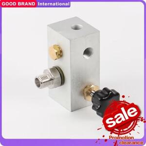 YONG 0-300bar 0-4500PSI 고압 공기 압축기 펌프 유지 보수 액세서리 부품 알루미늄 밸브 블록 어셈블리