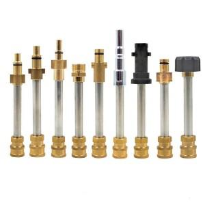 Karcher Interskol Lavor Stihl Nilfisk 용 압력 자동차 세탁기 노즐 어댑터가있는 확장 완드 랜스 1/4