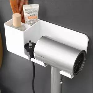 자취방 욕실 드라이기 거치대 화장실 수납 선반 정리함 홀더