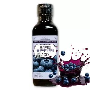 블루베리 퓨레 100% 고함량 안토시아닌 착즙 주스 퓨레 250ml