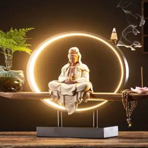 부처님 무드등 법당용 불상 인테리어 기도용 조명 LED