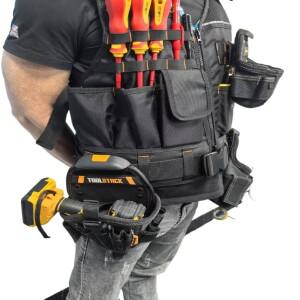 툴스택 모듈형 전기 기술자 조끼 방수 특수부대 공구 보관 및 야외 착용