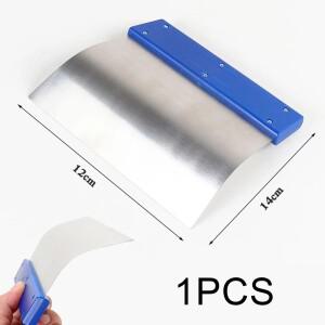 1개 자동차 창문 필름 스크레이퍼 탄성 녹 방지 짧은 손잡이 틴트 클리너 곡선 도구 거울 유리용