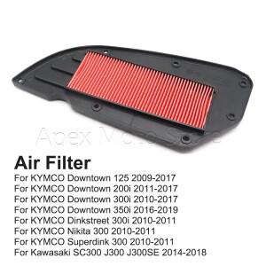 KYMCO Downtown 125 200i Nikita Superdink For Kawasaki 용 오토바이 에어 필터 흡기 클리너