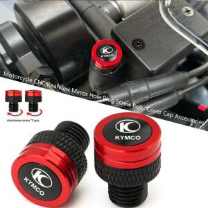 KYMCO Xciting 250 300 다운타운 X-Town 오토바이 백미러 사이드 홀 캡 플러그