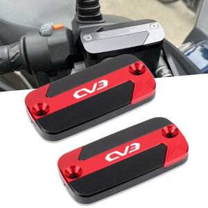 오토바이 CNC 프론트 브레이크 저수지 유체 탱크 오일 컵 커버 KYMCO CV3 2019- 2023