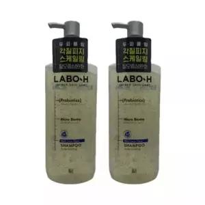 라보에이치 프로바이오틱스 탈모증상완화 두피쿨링 샴푸 400ml x 2개 두피관리 탈모샴푸