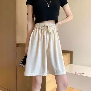 여성 반바지 페미닌 쿨터치 데일리 밴딩 캐주얼 허리편안 데이트룩xyz976