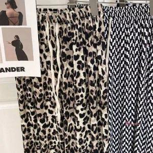 여성용 팬츠 아이스 와이드 바지 패턴 쿨링uvw005