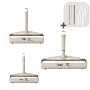 [씨엔쇼핑_TV홈쇼핑] 까치홈 30cm 광폭 돌돌이 반려동물 털 머리카락 소파 카펫 청소롤러 3종 16/24/30cm