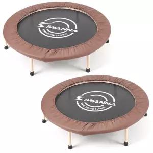 MD강력추천/가정용/트램폴린 접이식 밴드 2EA 트램펄린 지름 40인치/추천/바운스/점핑/방방이
