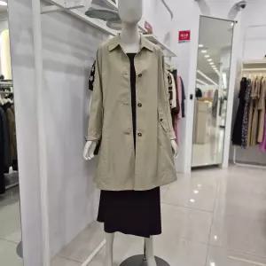 꼼빠니아루즈핏 트렌치 코트 CAFW9WCH010