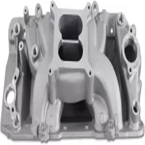 JGhyperX 7561 53026 에어 갭 흡기 매니폴드 알루미늄 듀얼 플레인 쉐보레 빅 블록 1966-2000 BBC 396 402