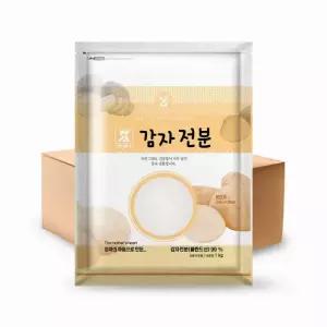 소연식품 감자전분 1kg X 10개 (1박스)