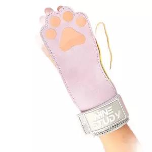 고양이 미끄럼방지 손목보호 가죽 리프팅그립 장비 헬스스트랩 그립보조