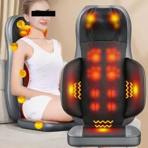 소형 안마 의자 목 어깨 지압 마사지 기계 허리 척추 안마 엉덩이 진동