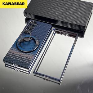 Magsafe  섬유 아라미드 케이스 삼성 호환 갤럭시 Z Fold7 7 자기 무선 충전  쉘