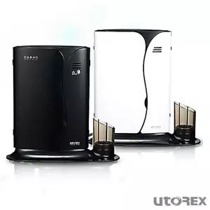 유토렉스 국산 3중 히팅 다용도 칫솔 살균기 건조기 스탠드 + 벽걸이겸용 음이온 공기정화기 UTC-9450B