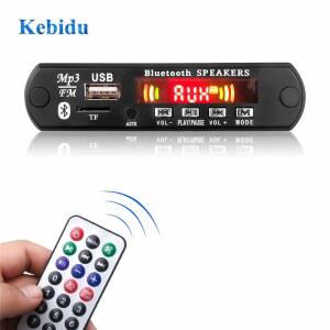 KEBIDU 5V 12V 자동차 스피커 매립용 1A1A 청소기 듀얼 스타일링 수신기