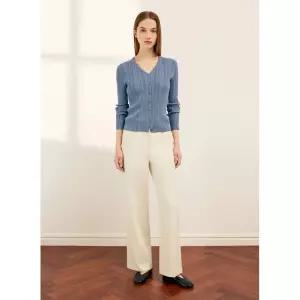 매장정품 SHESMISS 쉬즈미스 골지 브이넥 가디건 SSKCDQ11040 1425979