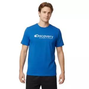 디스커버리 프레시벤트 로건 남성 반팔 티셔츠 면스판 라운드 DMRS71063