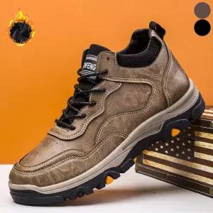 남성 털 안감 방한 워커 겨울 기모 트래킹화 아웃도어 ePs9+2eGa