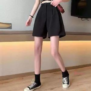 여성용 반바지 부츠컷 데님 외출용 캐주얼 연청 여름 청바지 롱핏efg863