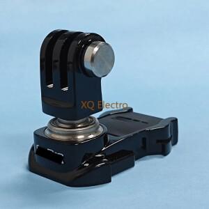 360 ° 회전 볼 조인트 버클 베이스 마운트 어댑터 고프로 히어로 12 11 10 9 8 7 6 5 4 3 + 세션 카메라