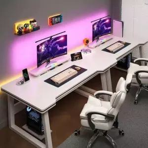 2인용컴퓨터책상 더블 게이밍용 커플 피시방 커플석 게이밍책상 쌍둥이