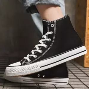 남여공용 하이탑슈즈 커플신발 여행용 대학생신발 남여공용 하이탑슈즈