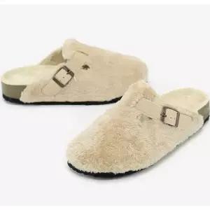 벨보아 슬리퍼 겨울 실내화 버클 기모 아웃솔 키높이 겨울슬리퍼 여성털슬리퍼