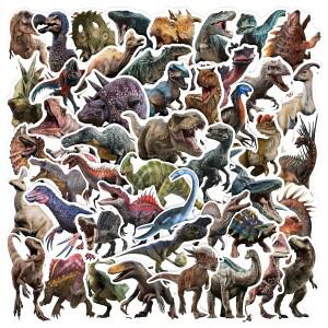 50/100Pcs Jurassic Dinosaur Graffiti Stickers Notebook Storage Box Scooter Stationery Phone Laptop W