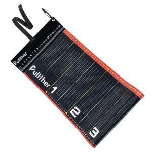 Pullther 낚시 눈금자 135cm 방수 물고기 측정 접이식 테이프 스티커 도구 액세서리