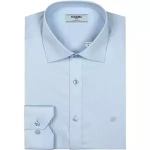 매장정품 renoma [슬림핏]다림질이편한 데일리용 CP 트윌 솔리드블루 긴팔셔츠 ( RLSSL0100-BU) 1418901