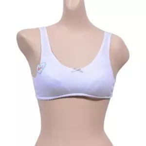 부드러운 안감 주니어 1단계 스포츠브라 가벼운착용감 홈트 브라탑 가벼운착용감