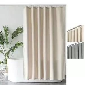 [SBD] 칸막이 욕실 린넨 패브릭 샤워커튼 공간분리 180x200cm
