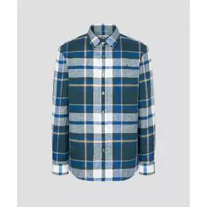 빈폴 BEANPOLE MEN 리넨 빅체크 셔츠 그린 BC6364C23M 472937