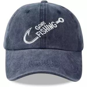 12180504 남자 캡모자 야구모자 볼캡 운동 헬스 SHANVANKE Gone 피싱 햇 남성용 여성용 조절 가능한 코튼