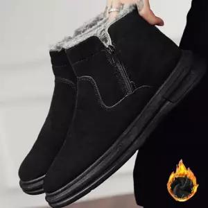 남성털신 털부츠 방한화 동계용신발 방한부츠 털슈즈 따뜻한신발 겨울플랫슈즈