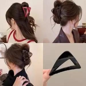 헤어집게 (보리별) 삼각집게핀 예쁜옆선 헤어라인 올림머리핀