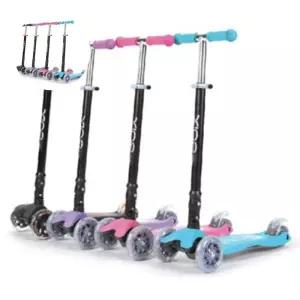 폴딩 유아 킥보드 스쿠터 블루 높낮이조절 무소음바퀴