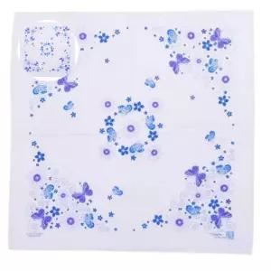 나염손수건 가제손수건 꽃무늬손수건 손수건 다용도