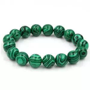 자동차룸미러걸이 TBZ 말라카이트 불교 커플 팔찌 12mm