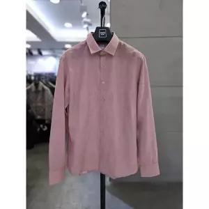 [하프클럽/바쏘옴므]바쏘옴므 세이브존03 바쏘옴므 25 핑크 Cool 린넨 혼방 캐주얼남방 WSYFZ2TT66APKY