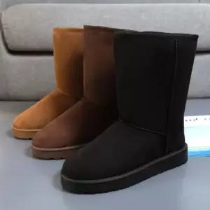 남성 부츠 스웨이드 털 신발 로우굽 캐주얼슈즈 남자방한화 방한부츠 남자겨울신발