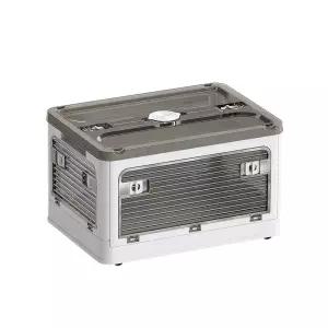 접이식 수납함 20L 캠핑 간이테이블 폴딩박스 화이트 박스 폴딩박스 정리함