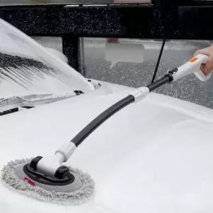 [CAR] 셀프세차용품 청소브러쉬 밀대형걸레 세차도구 휘어진디자인